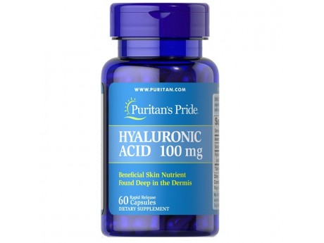 Puritan's Hyaluronic Acid 100 мг (30 капсул)
