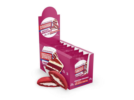 Protein Red Velvet Pancake Smarter (12 шт по 55 грамів)