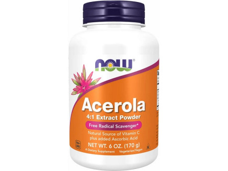 Acerola Powder Now Foods (170 грамів)