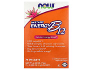 Instant Energy B-12 NOW Foods (75 пакетів)