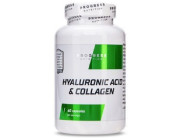 Hyaluronic acid & Collagen + L-PROLINE Progress Nutrition (120 капсул)