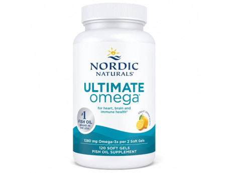 Ultimate Omega-D3 1,280мг Nordic Naturals (60 капсул)