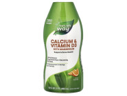 Calcium & Vitamin D 16 oz Nature's Way 480 мл