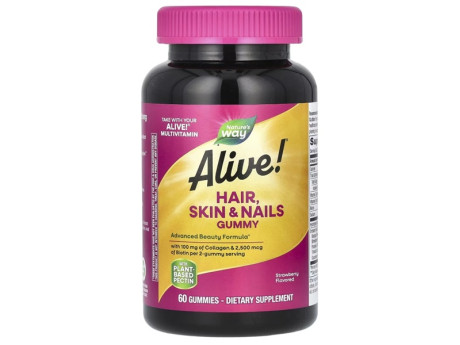 Hair, Skin and Nails with Collagen Nature's Way (60 таблеток)