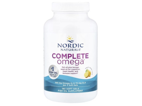 Complete Omega Nordic Naturals (180 капсул)