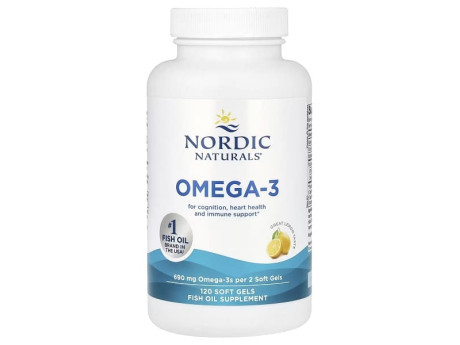 Omega-3 Nordic Naturals (60 капсул)