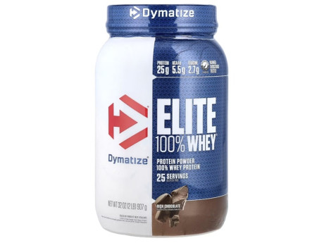 Elite Whey Dymatize nutrition (908 грамів)