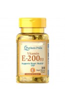 Vitamin E 200IU Puritan's Pride (100 капсул)