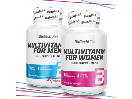 Акция. Витамины для Мужчин и Женщин BioTech USA