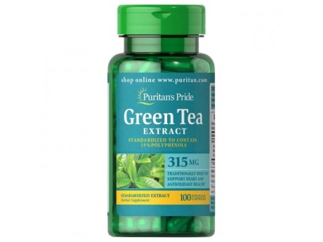 Экстракт Зеленого Чая Green Tea Standardized Extract 315мг