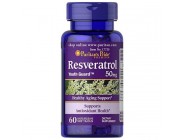 Resveratrol 50 мг Puritan's Pride (60 кап)