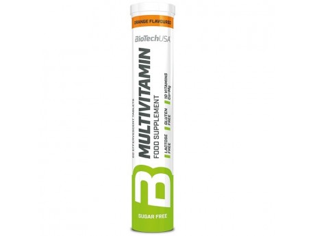 Шипучие таблетки Multivitamin Effervescent (20 таблеток)