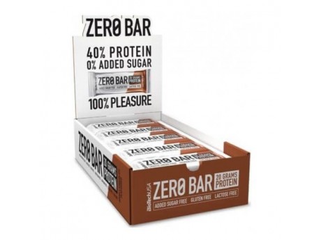 Упаковка батончиков ZERO BAR BioTech USA (20 шт)