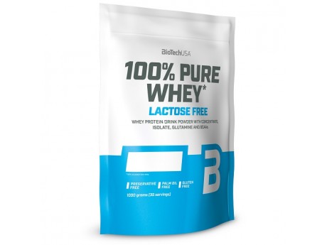 100% PURE WHEY LACTOSE FREE BioTech USA 1кг