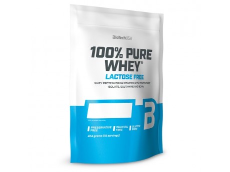 100% PURE WHEY LACTOSE FREE BioTech USA (454грамма)