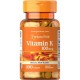  Vitamin K 100 мкг Puritans Pride (100 таблеток)