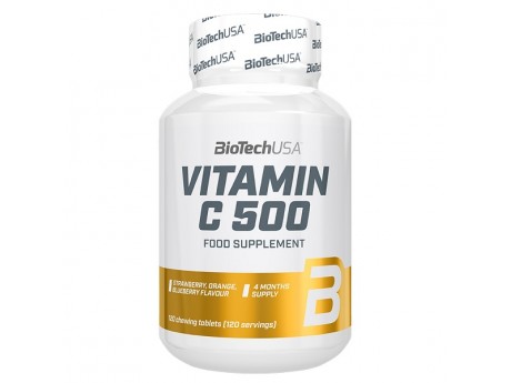 Vitamin C 500 BioTechUSA (120 таблеток)