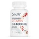 Витамины D3 4000 + K2 OstroVit (100 таблеток)
