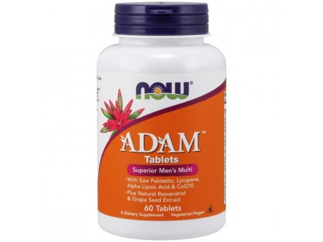 Adam Men's Multi Now Foods (60 таблеток) 