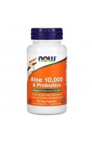 Aloe 10000 Probiotics Now Foods (60 капсул)