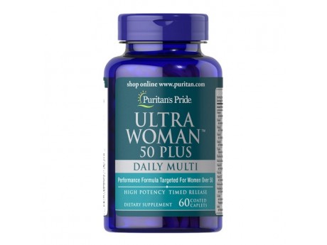 Multi-Vitamin Ultra Woman 50 Plus (60 таблеток)