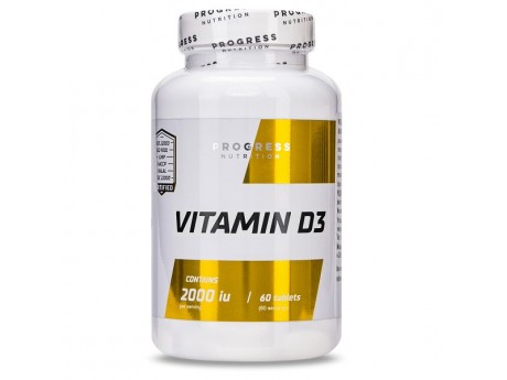 Vitamin D3 Progress Nutrition (60 таблеток)