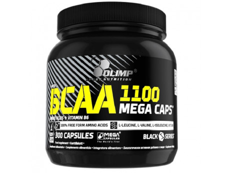 BCAA MEGA CAPS Olimp (300 капсул)