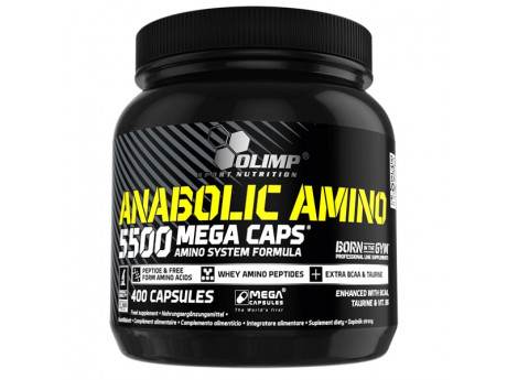 Anabolic amino 5500 Olimp (400 капсул)