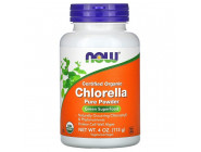 Chlorella Organic NOW Foods (113 грамів)