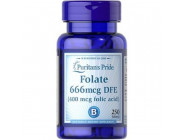 Folic Acid 400 мкг Puritan Pride (250 таблеток)