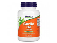 Garlic Oil 1500 mg NOW Foods (250 капсул)