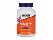 Melatonin 3 mg NOW Foods (180 вег капсул)