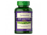 Soy Lecithin 1200 Puritan's Pride (100 капсул)