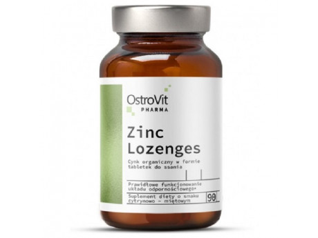 Pharma Elite Zinc Lozenges OstroVit (90 таб)