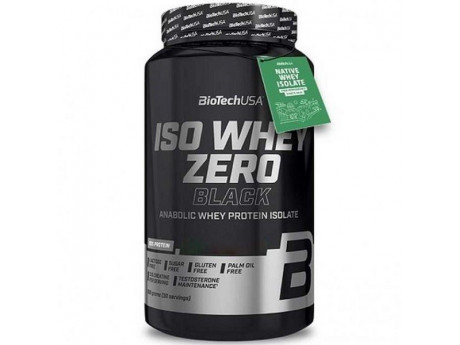 Iso Whey Zero Black Biotech USA (908 грамів)