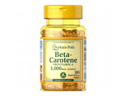 Beta-Carotene 3000 мкг Puritan's Pride (100 капсул)