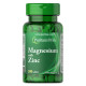 Magnesium Zinc Puritan's Pride (100 таблеток)