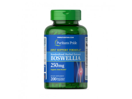 Boswellia Standardized Extract 250 мг Puritan's Pride (100 капсул)