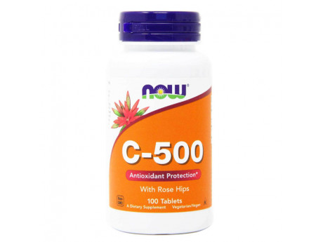 C-500 With Rose Hips NOW FOODS (100 таблеток)