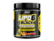 Black Training Pre-Workout Lipo 6 Nutrex (183 грамів)