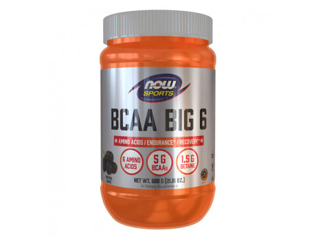 BCAA BIG 6 POWDER NOW (600 грамів)