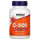 Vitamin C-500 With Rose Hips NOW (250 таблеток)