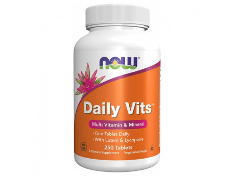 Daily Vits Multi NOW (250 таблеток)