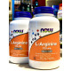 L-ARGININE 700 mg NOW (180 вег капсул)