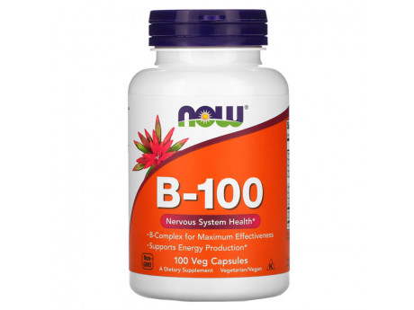 VITAMIN B-100 NOW (100 вег капсул)