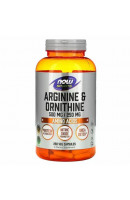 L-Arginine & Ornithine NOW (250 вег капсул)