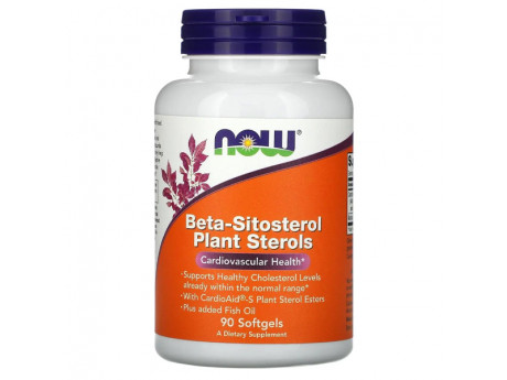 Beta-Sitosterol Plant NOW (90 капсул)