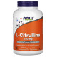L-Citrulline 750 mg NOW (180 вег капсул)
