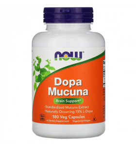 Dopa Mucuna NOW (180 вег капсул)