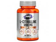 L-Citrulline 1200 мг NOW (120 таблеток)